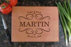 Personalized Cutting Board - Laser Engraved 170-178