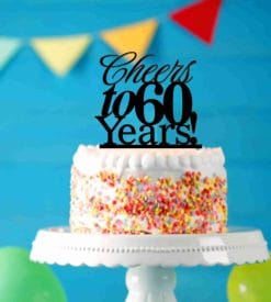 Birthday Cake Topper 2017