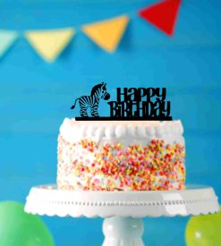 Birthday Cake Topper 2070 Baby Zebra