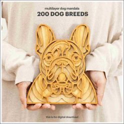 Layered Home Decor - Dog (6 Layers) - 200 Breeds Available