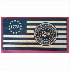"2nd Amendment" Commemorative Flag