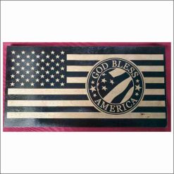 "God Bless America Seal" Commemorative Flag