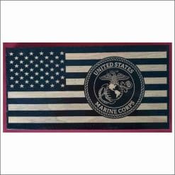 "Marine Corps Seal" Commemorative Flag