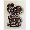 Layered Wall Decor - Coffee with Heart (4 Layers)