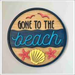 Layered Wall Decor - Gone to the Beach (2 Layers)
