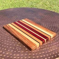 Red Zebra - Edge Grain Cutting Board