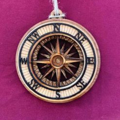 Compass Ornament – 4 Layers of Intricate Detail