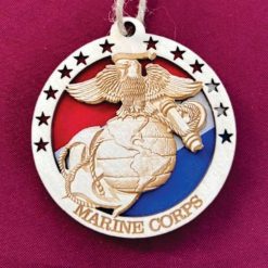 Layered Marines Ornament – 2 Layers of Intricate Detail